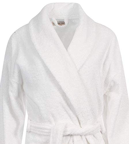 Ladies black towelling online dressing gown