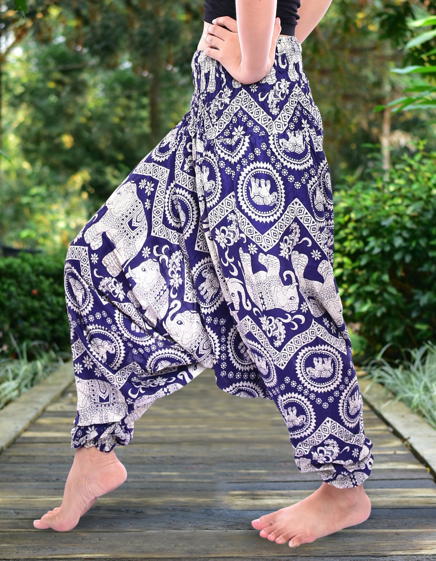 Ethnic Pattern Vintage Cotton Harem Pants Mens Casual Drop Crotch Jogging Harem  Pants For Spring Summer | 24/7 Customer Service | Temu