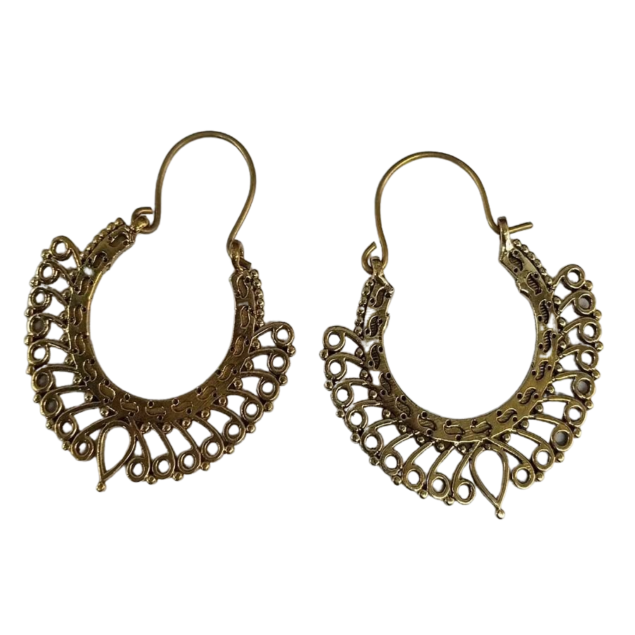 Bohotusk Gold Boho Earrings